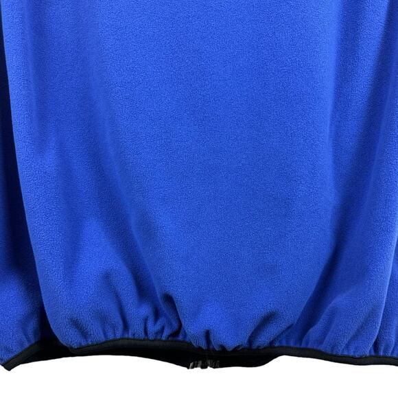 Men's REI Blue Fleece Vest Unisex Zip Up Lined Outdoor Canada Made Outerwear XL - Picture 6 of 12